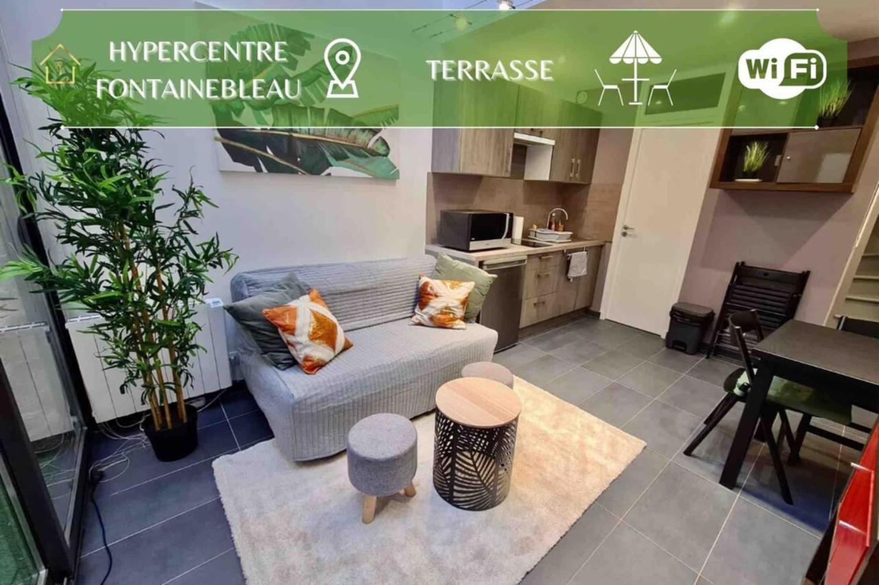 New Hypercenter Appart'Hôtel Sweet Green Fontainebleau Exterior foto